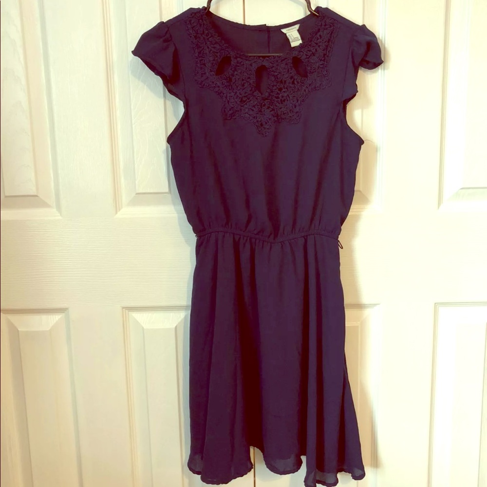 Navy Blue F21 Dress